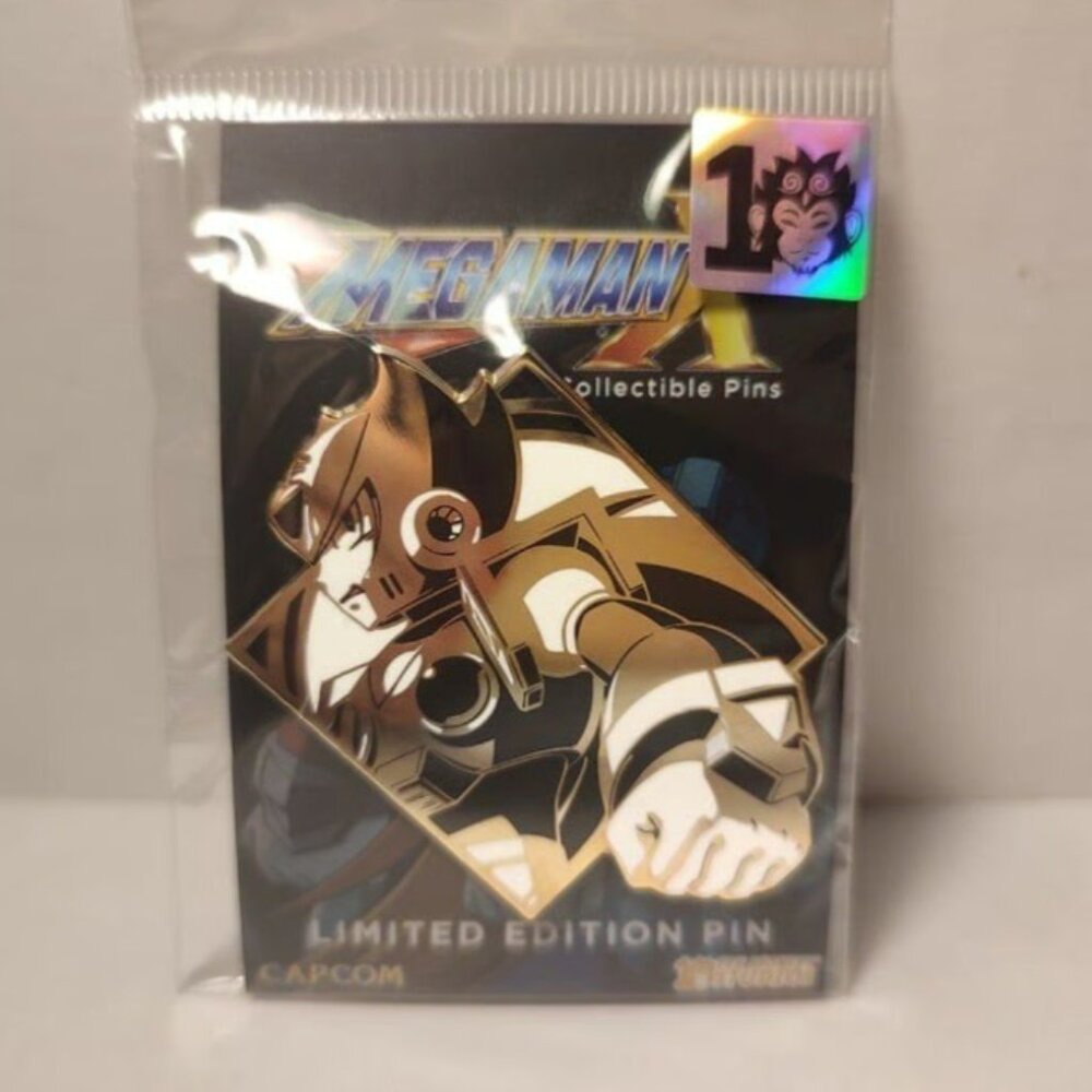 Mega Man X Zero Enamel Pin Limited Edition Official Capcom Collectible Figure
